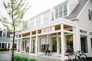 Front entrance of Wish Boutique, located in West Acton Villageworks