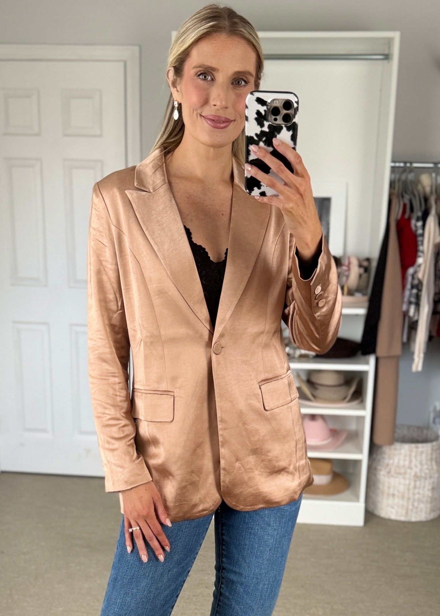 All That Shimmers Blazer