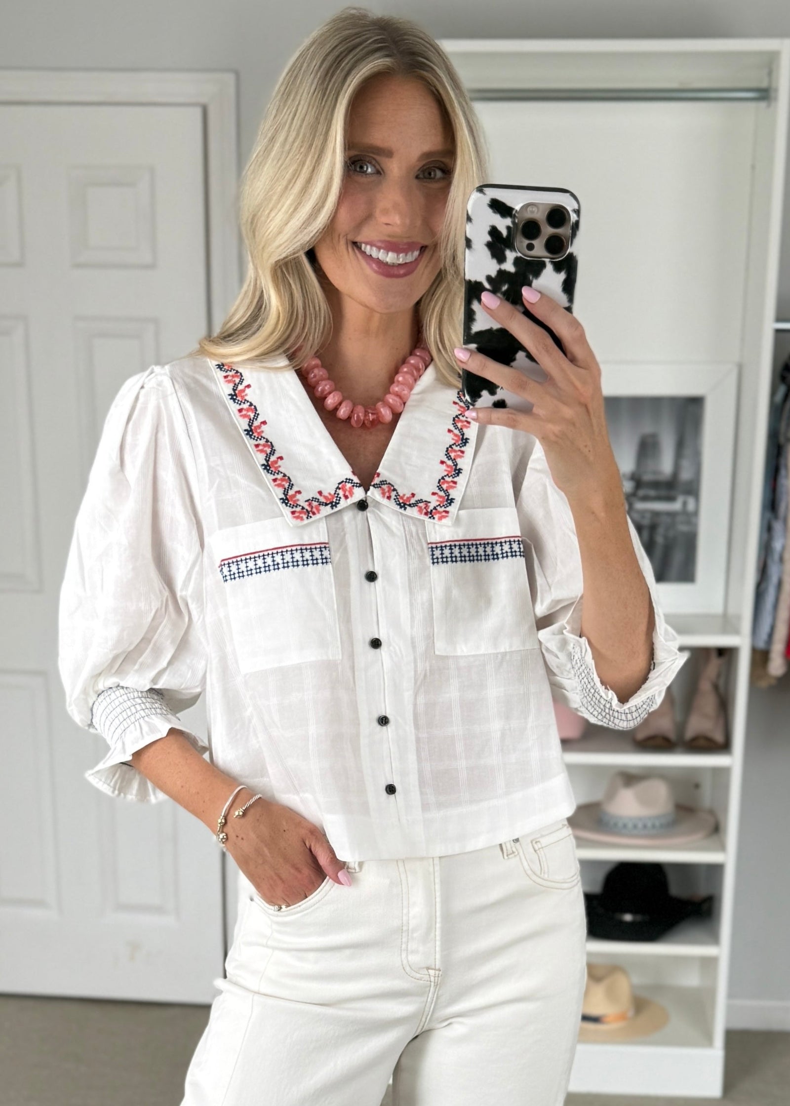 Blue Belle Blouse