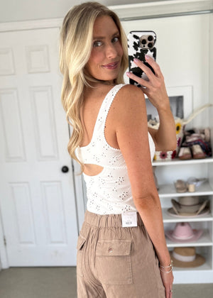 Andie Cami White
