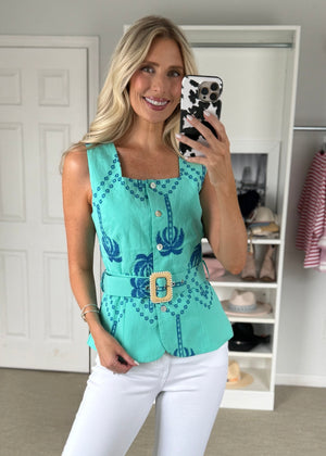 Miranda Top Mint