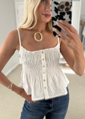 Rachael Top White