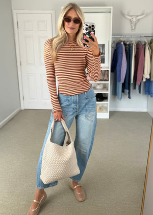 Easy Waffle knit Brown