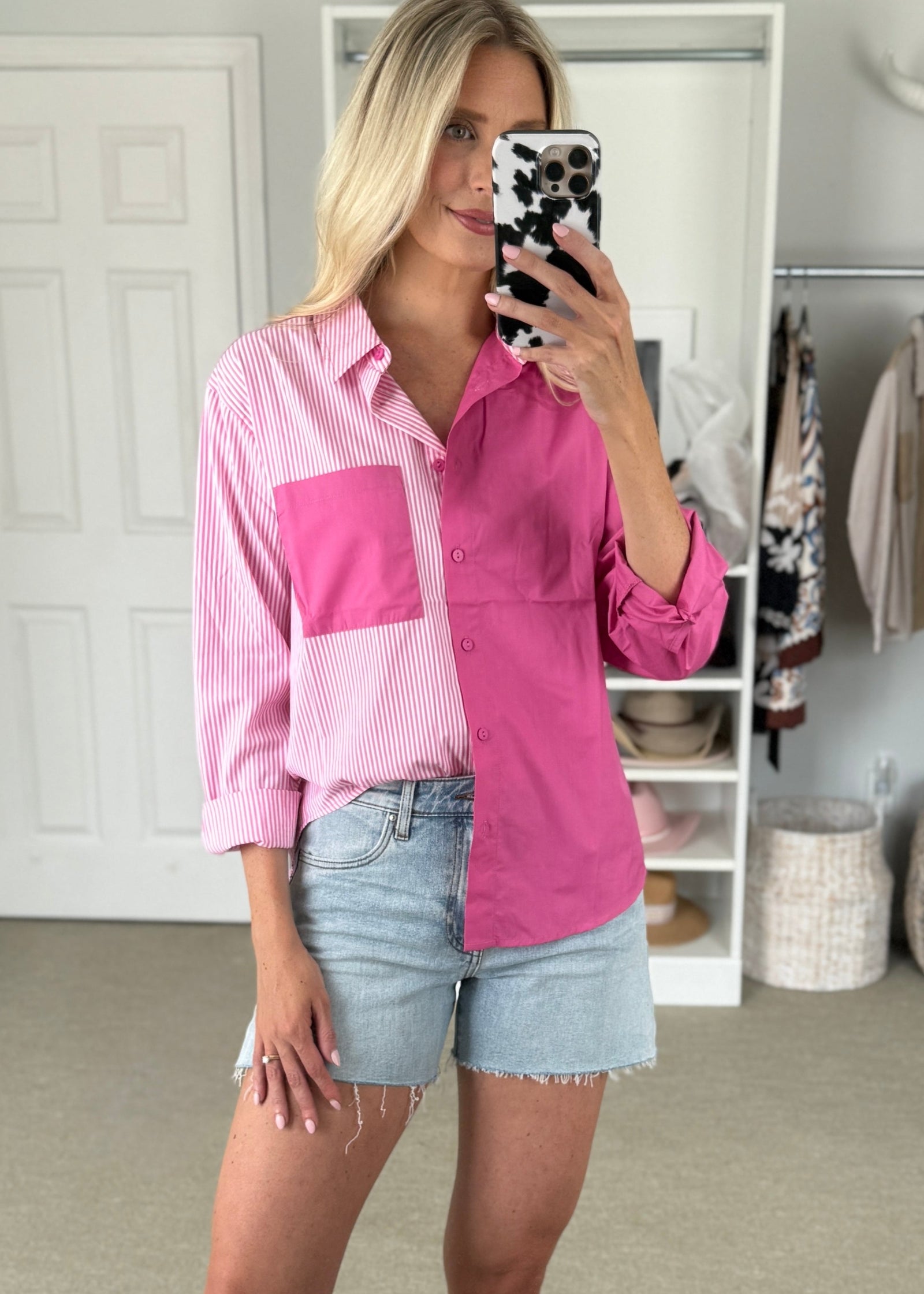 cabana shirt pink