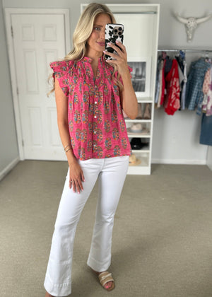 Zuri Blouse Pink