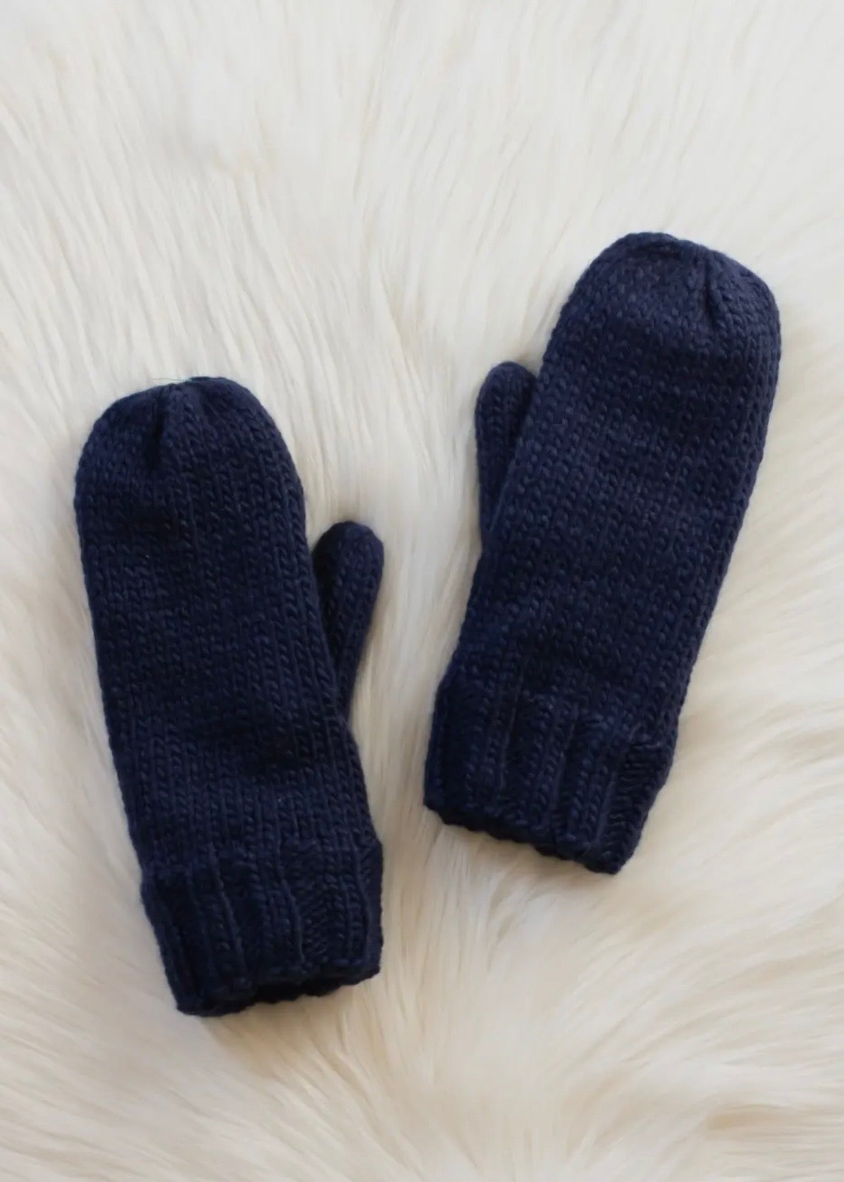 Mittens Navy