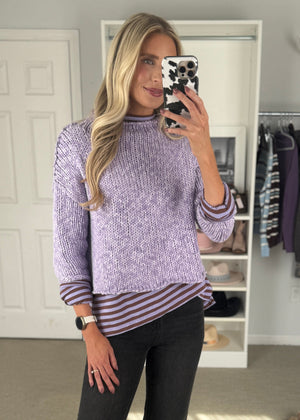 Opal Sweater Purple