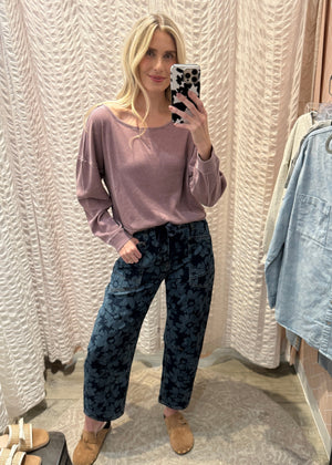 Winnie Top Dusty Mauve