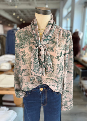 Toile de Jouy Blouse