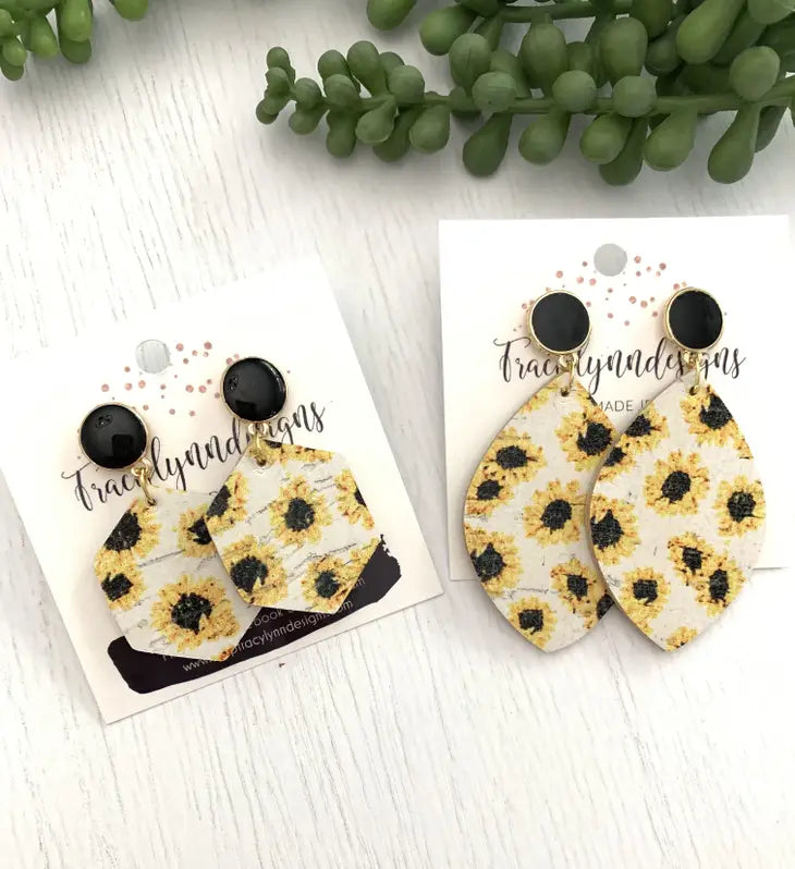 Sunflower Earrings