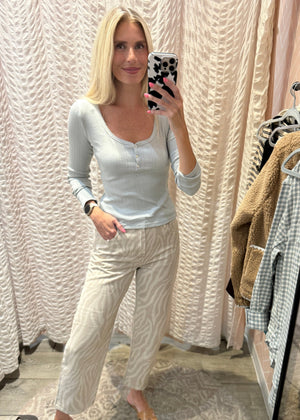 Audrey Jersey Top