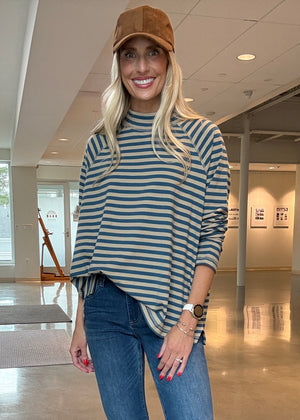 Ashley Top Teal