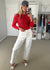 Adriana Cardigan Red
