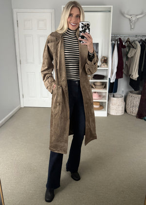 Stabler Suede Trench