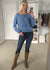 Quincy waffle knit