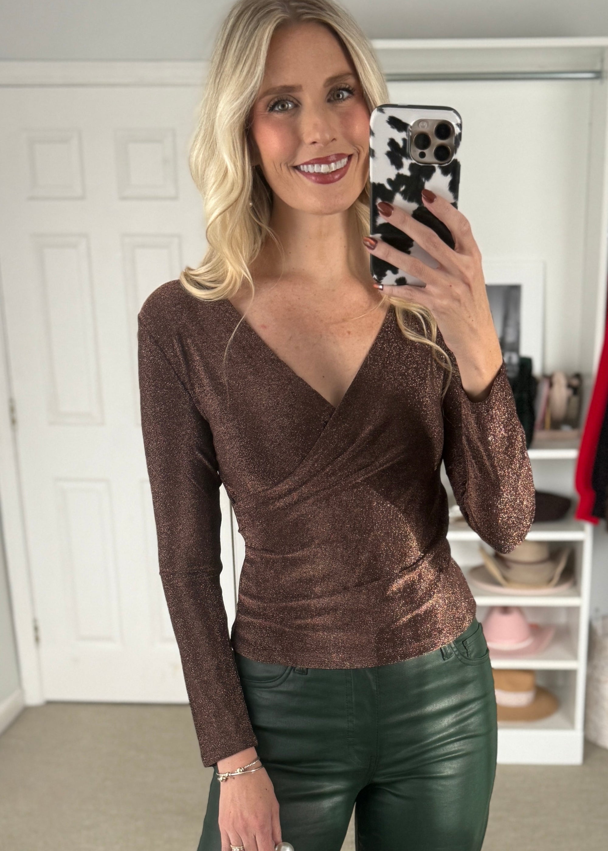 Odette Top Chocolate