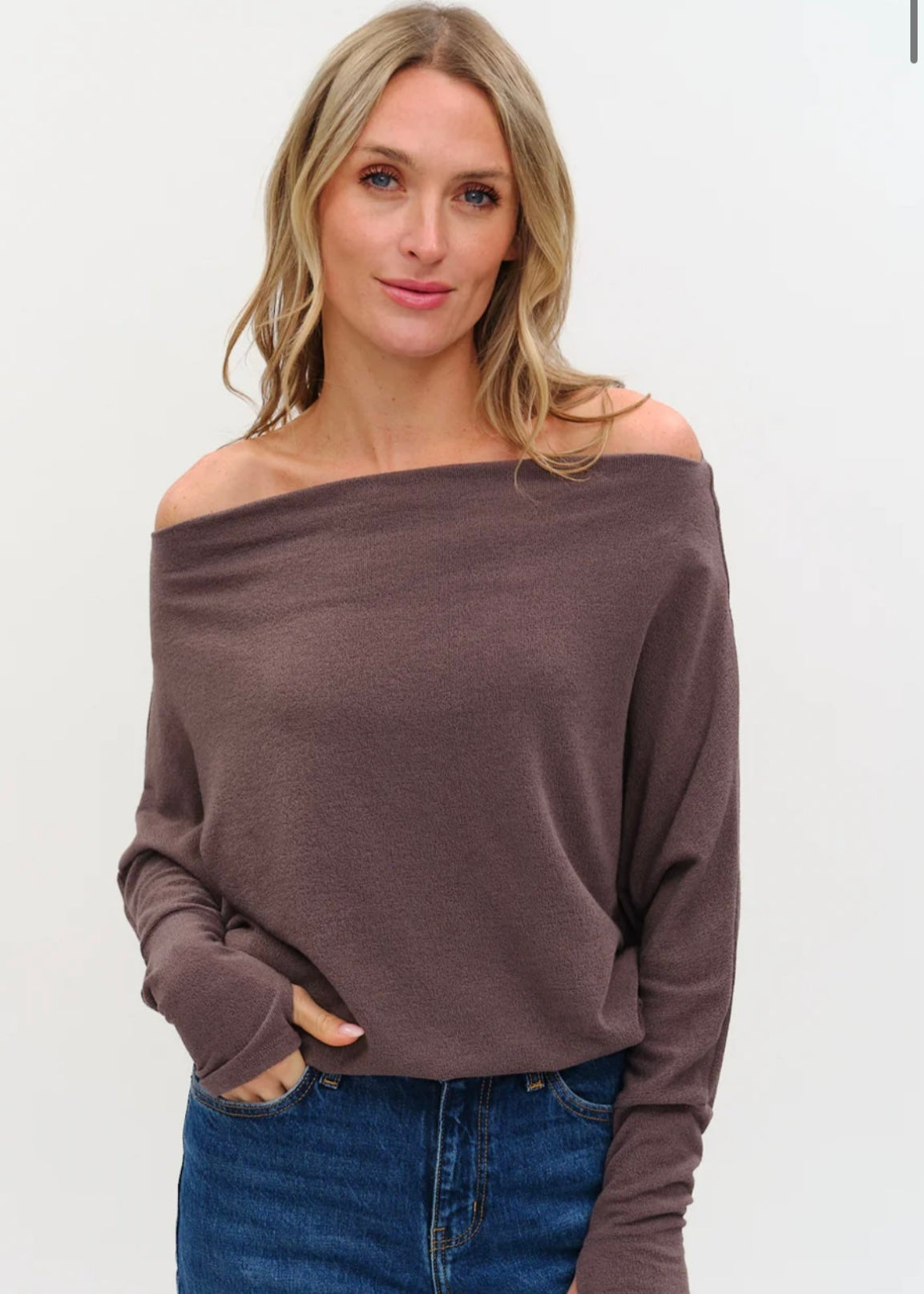 Imogene Top Eggplant