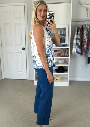 Majorca Top Blue