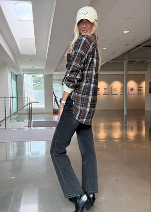 Dora Flannel Brown