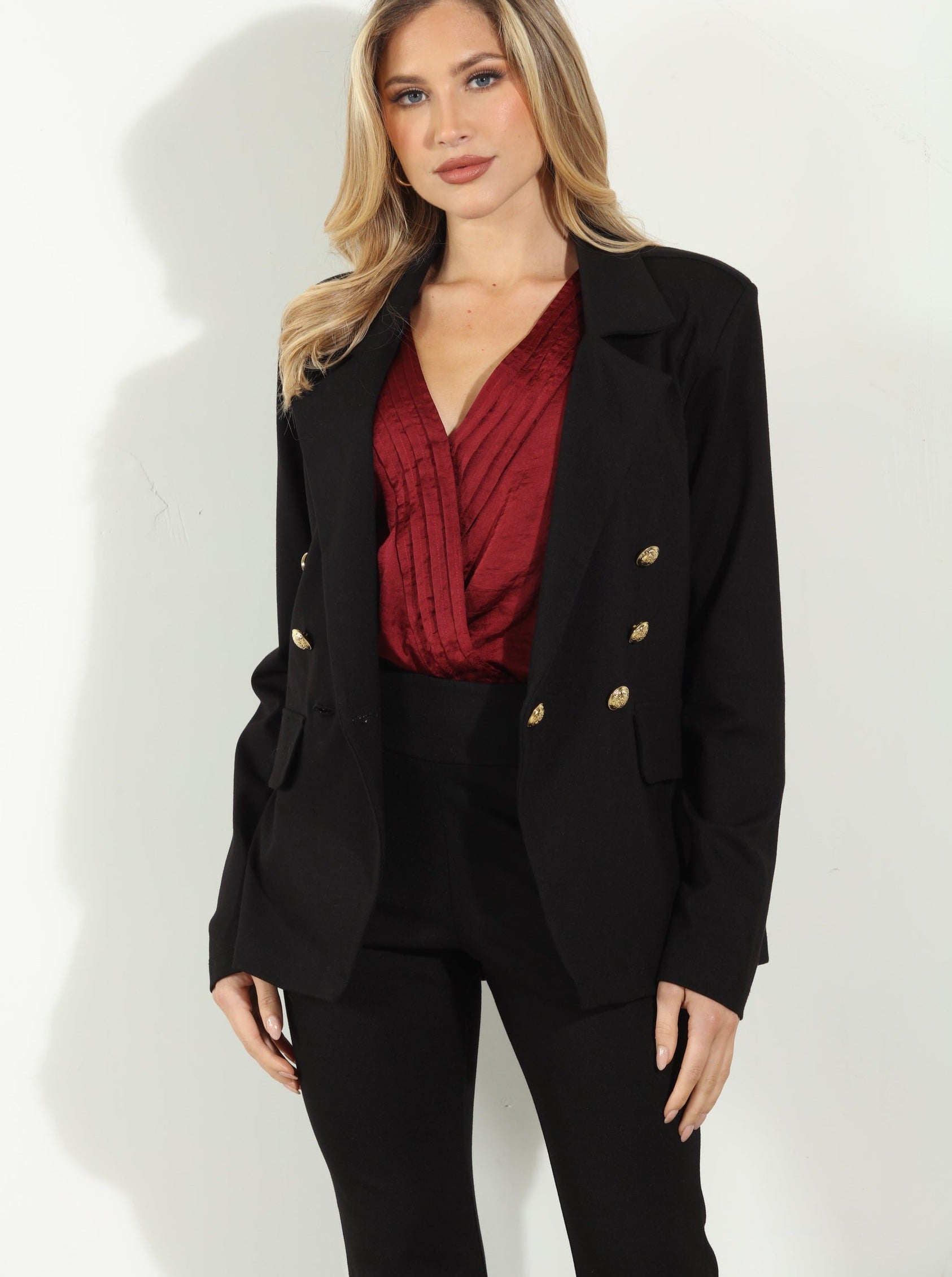 Polished Ponti Blazer