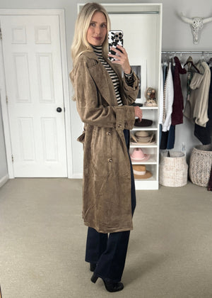 Stabler Suede Trench