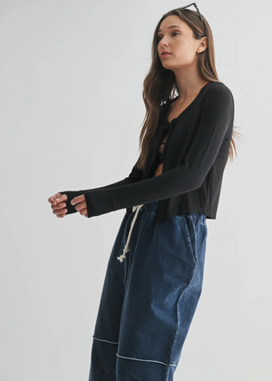 Becka Cardigan Black