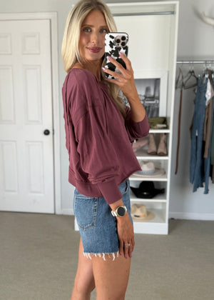 Kinley Top Raisin