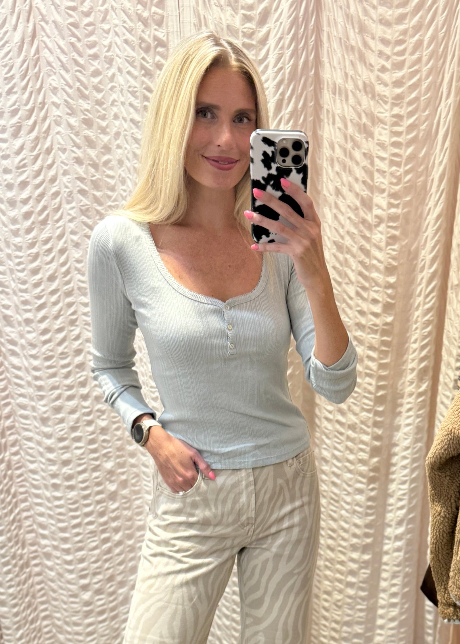Audrey Jersey Top