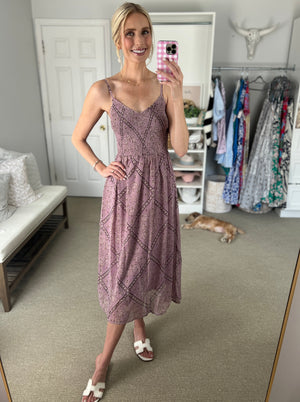 Amanda Dress in Lavender