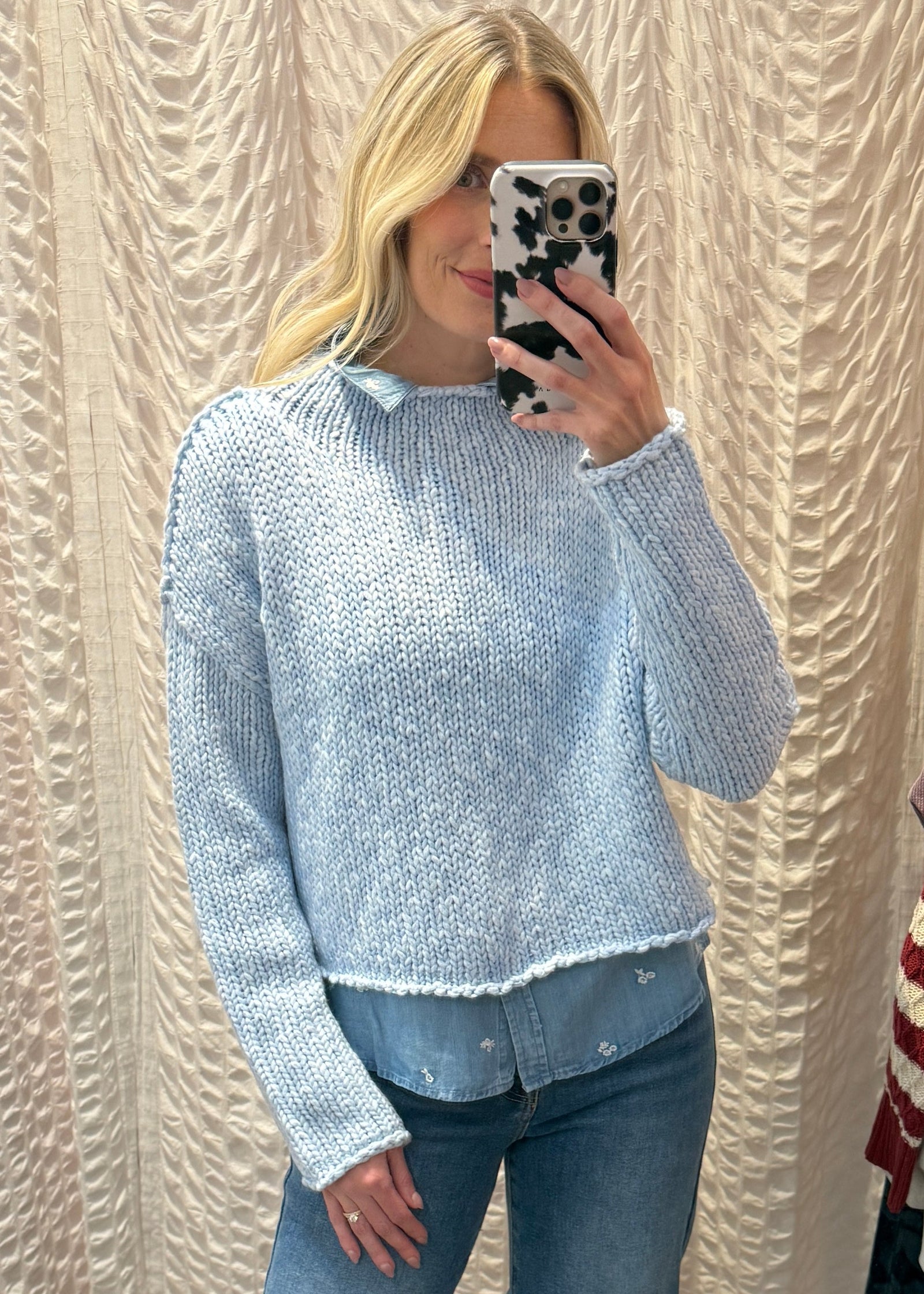 Bretton Sweater Sky