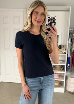 Kinzie Tee Navy