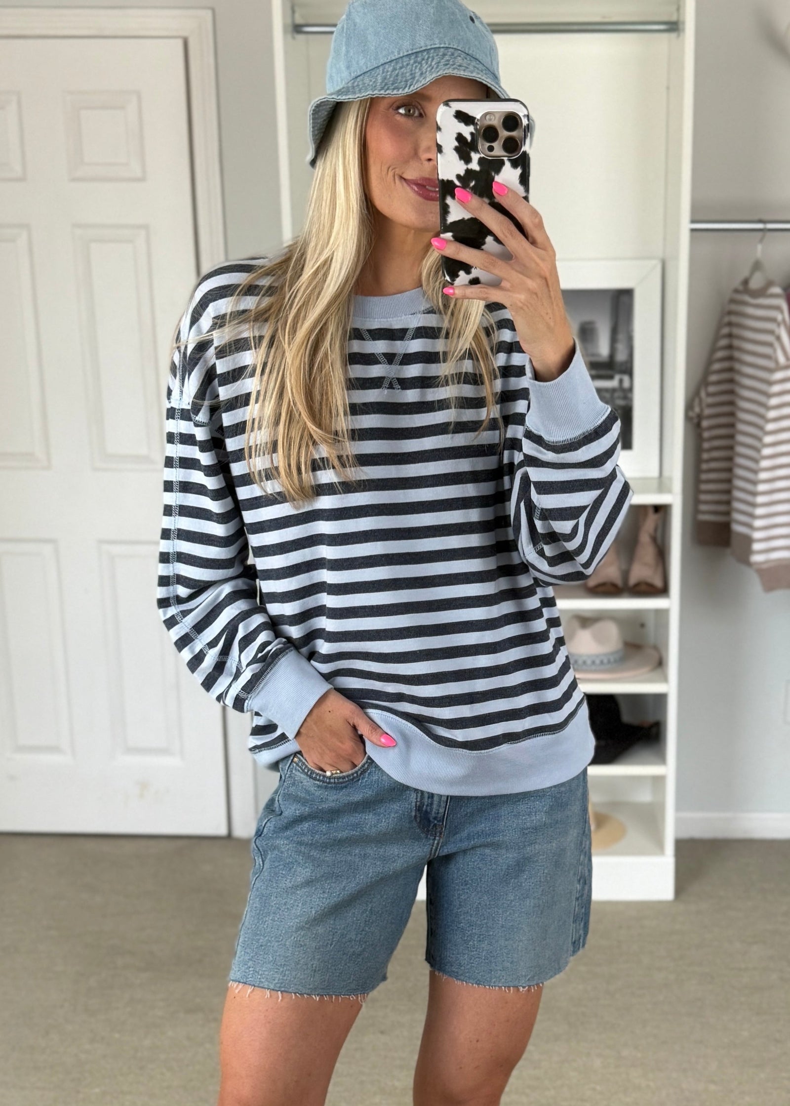 Stratton Pullover Blue