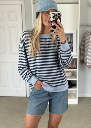 Stratton Pullover Blue