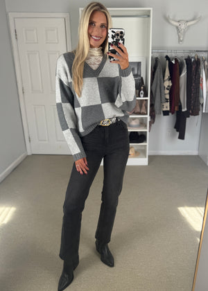 Checkers Sweater