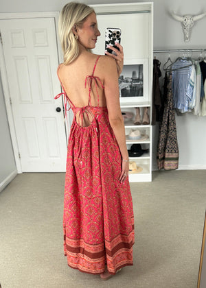 Sorrento Dress Red