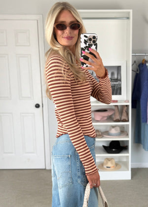 Easy Waffle knit Brown