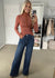 Harlow Henley Rust/Pink