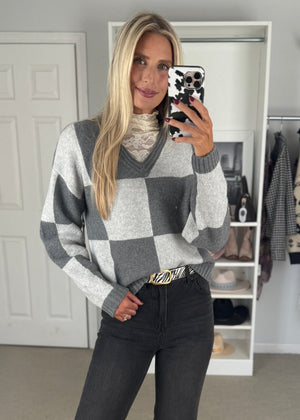 Checkers Sweater