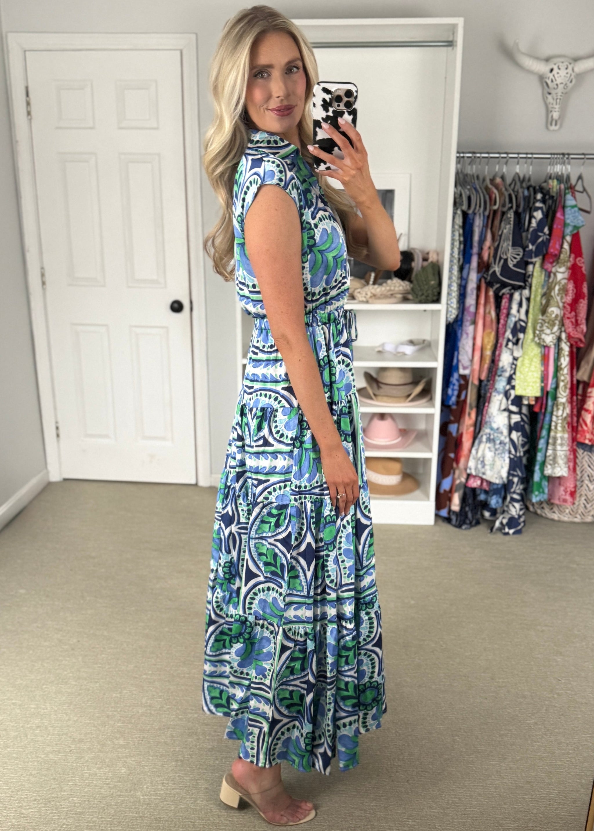Varley Dress Blue Varley Dress Blue