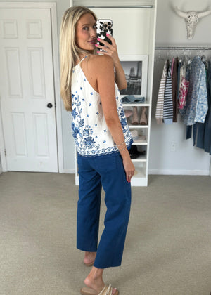 Majorca Top Blue