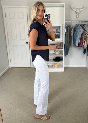 Brianna Blouse Navy