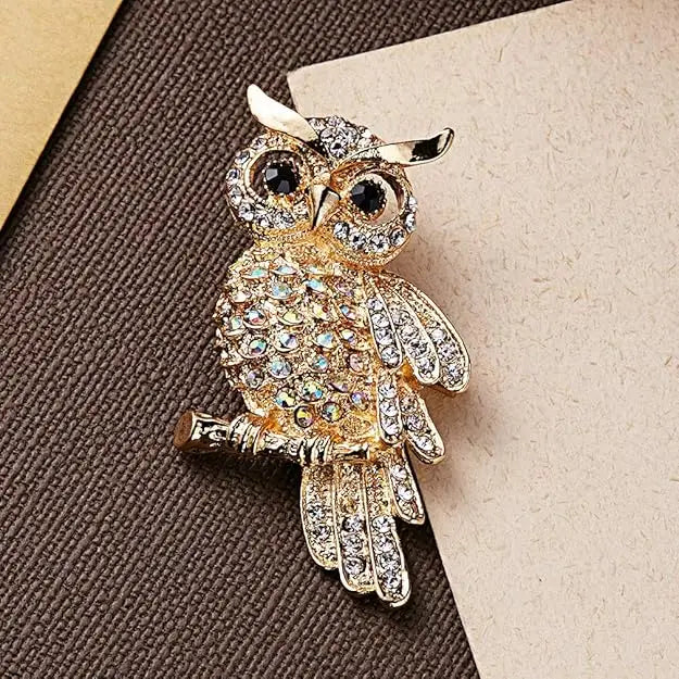 Owl Brooch