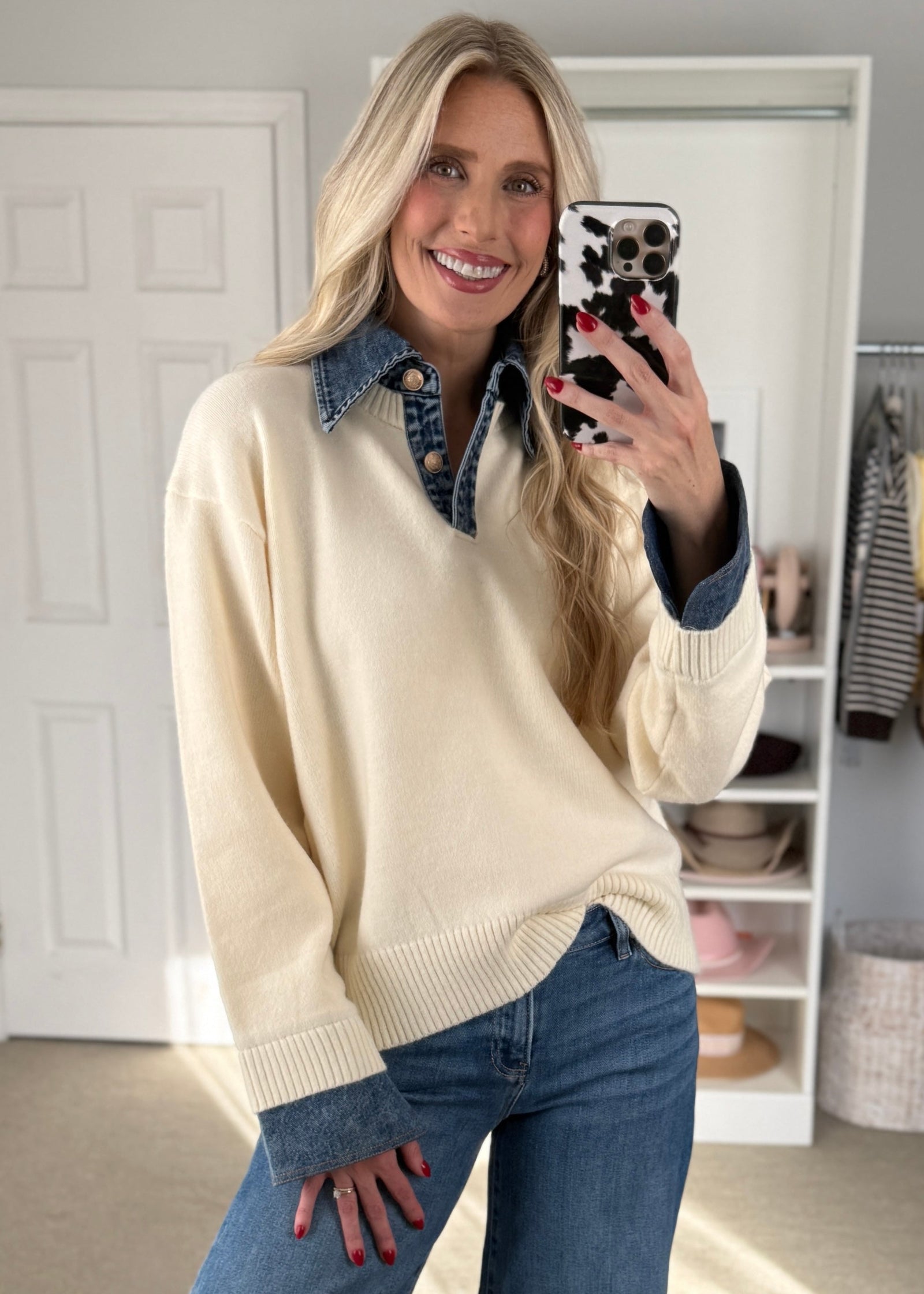 Casey sweater Cream