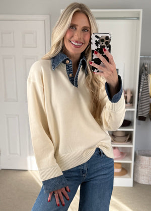 Casey sweater Cream