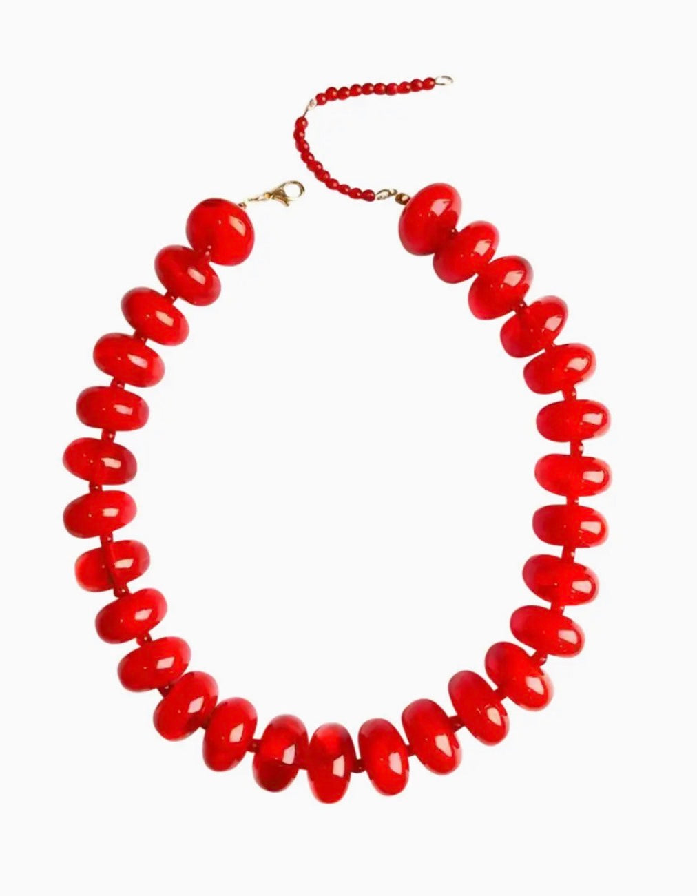 Jemma Necklace Red