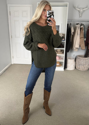 Alpine Sweater Deep Forest