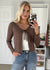 Becka Cardigan Brown