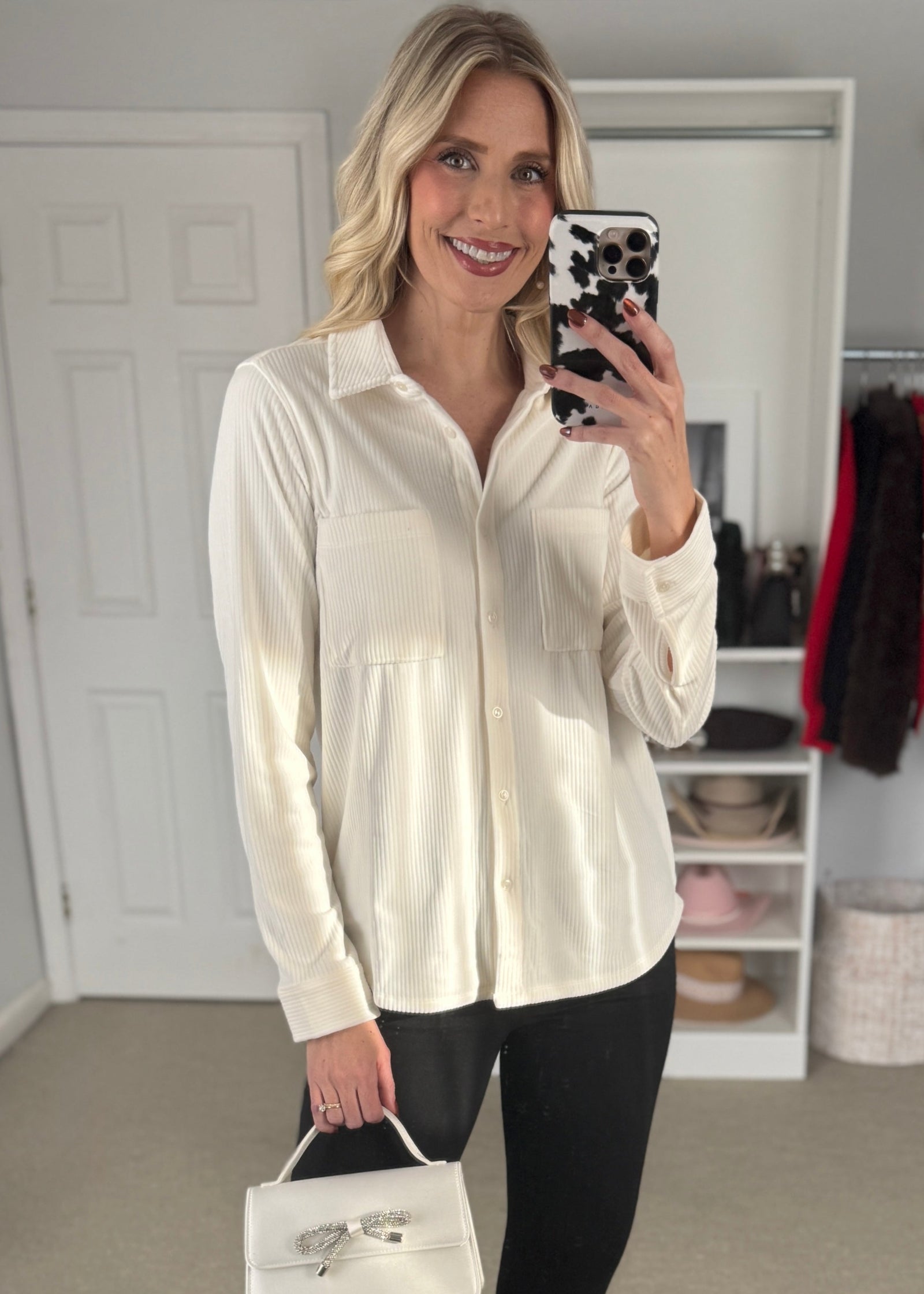 Teddi Shirt Ivory