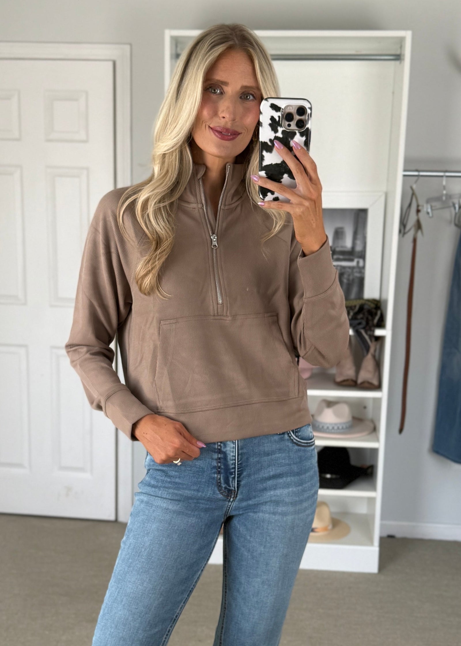 Carla Half Zip