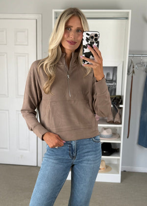 Carla Half Zip